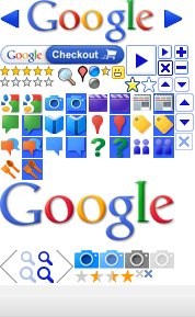 Googles CSS Sprite Grafik Googles CSS Sprite Grafik