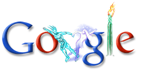 Google-Doodle Eislauf