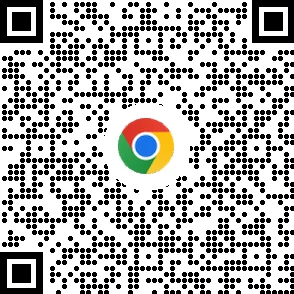 QR kods pārlūka Chrome lejupielādei mobilajās ierīcēs