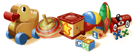 Google Doodle Kindertag