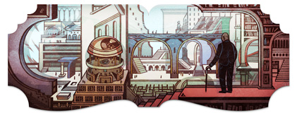 Google Doodle Jorge Luis Borges