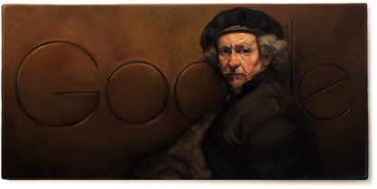407. Geburtstag von Rembrandt van Rijn