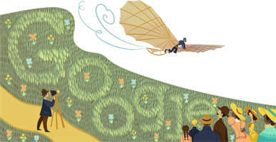 Google-Doodle: Otte Lilienthal