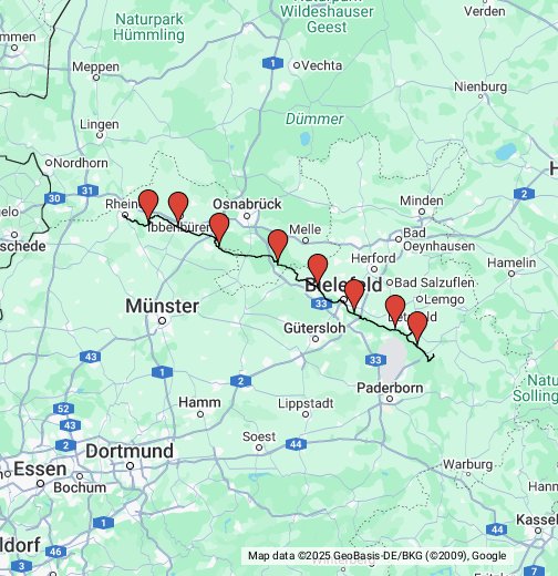 Hermannsweg – Google My Maps